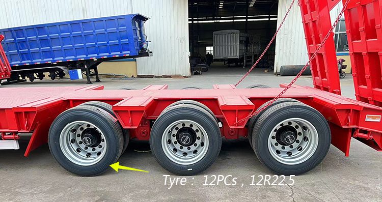 3 Axle Low Loader Semi Trailer | Tri Axle Low Loader for Sale in Kenya