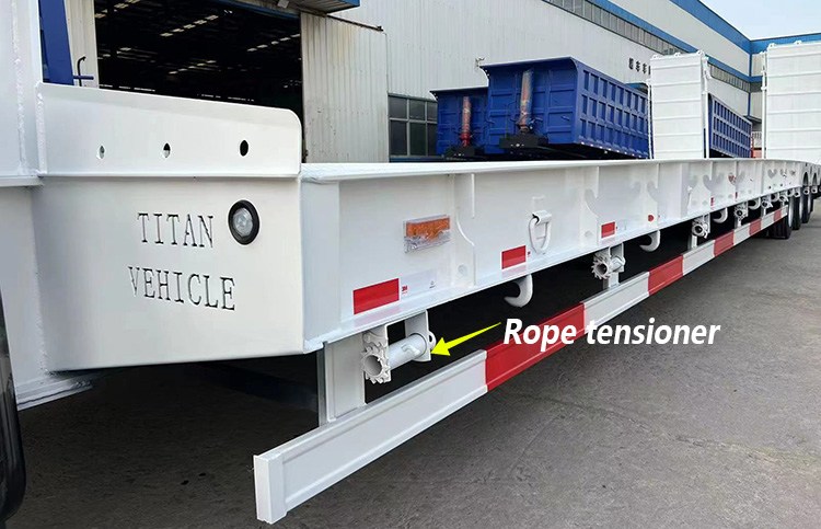 Hydraulic Lowbed Trailer with Folding Ladders | 3 Axle Lowbed for Sale in Nigeria