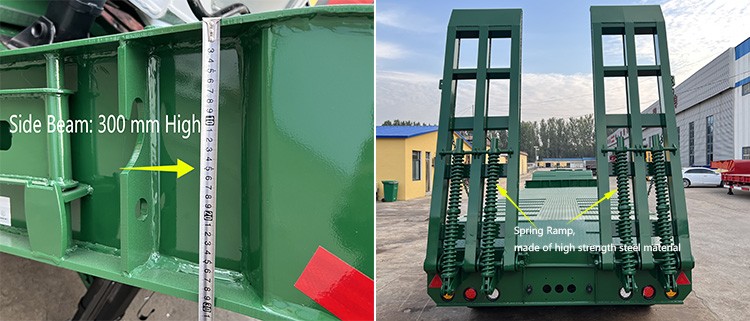 Low Loader Price | 4 Axle Low Loader for Sale in Indonesia