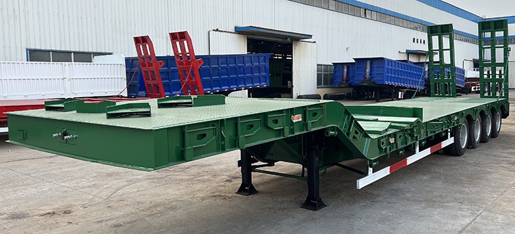 Low Loader Price | 4 Axle Low Loader for Sale in Indonesia