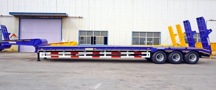 3 Axle Lowbed Trailer | 60 Ton Lowbed Truck for Sale
