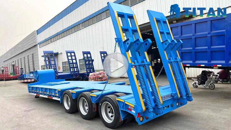 3 Axle Low Bed Trailer for Excavator Transport | Trailers for Sale in Zimbabwe