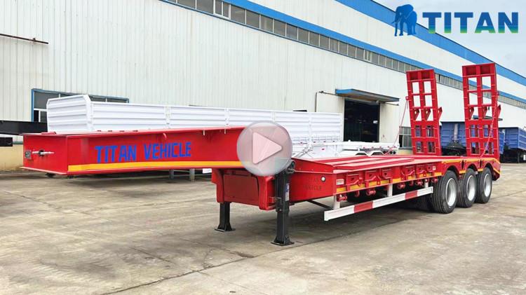 Lowbed Trailer for Sale - 3 Axe Lowbed Trailer Price