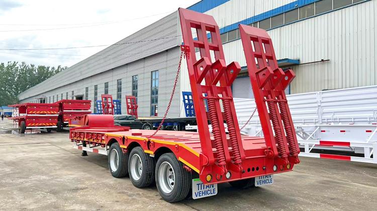 Lowbed Trailer for Sale - 3 Axe Lowbed Trailer Price