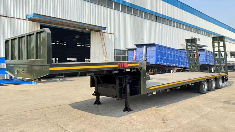 Tri Axle Drop Deck Trailer for Sale in Angola