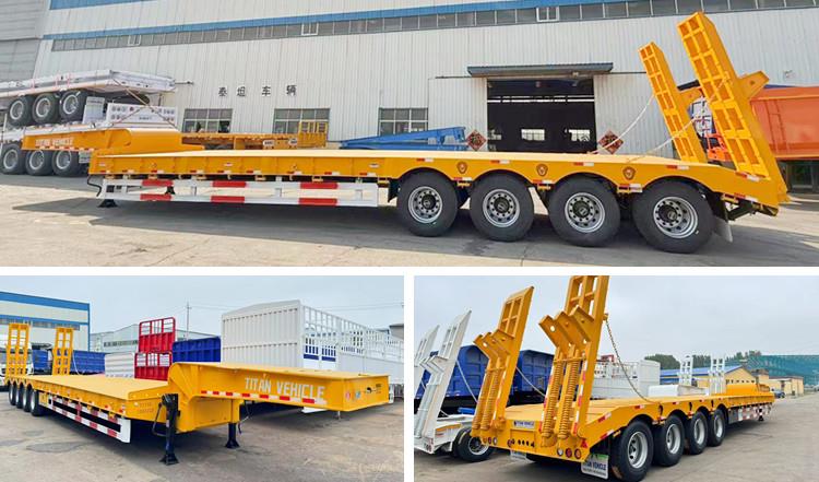 4 Axle Low Loader | Low Bed Semi Trailer in Guam
