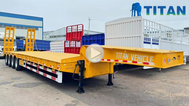 4 Axle Low Loader | Low Bed Semi Trailer in Guam