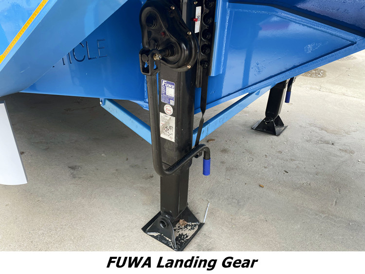 4 Axle Full-Width Gooseneck Low Bed Trailer for Sale
