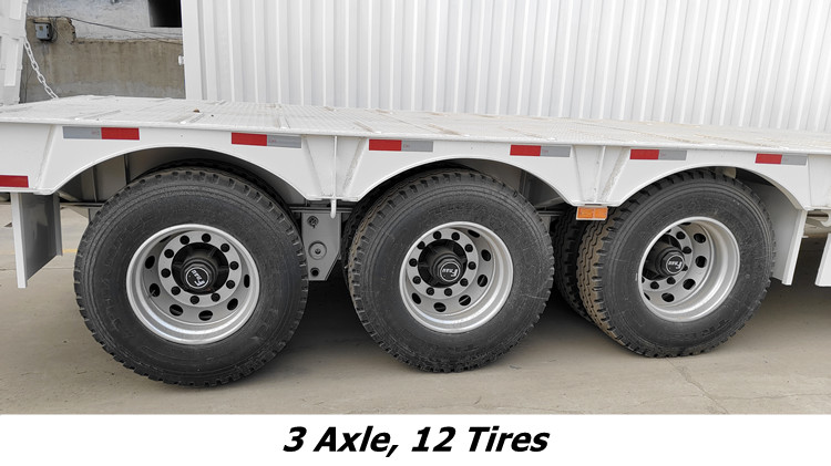 SNAIL Tri Axle Low Bed Trailer for Sale in Guinea