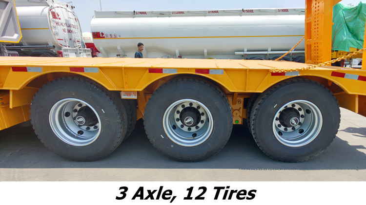 SNAIL 60 Ton Lowbed Truck Trailer for Sale