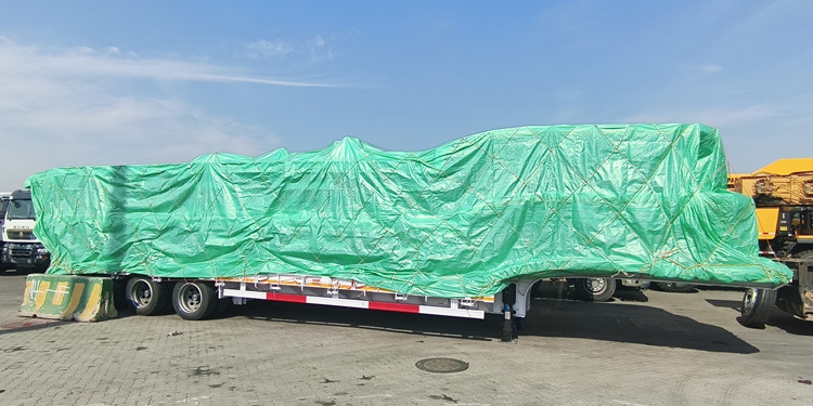 Lightweight 3 Axle Low Loader Trailer for Sale Tanzania