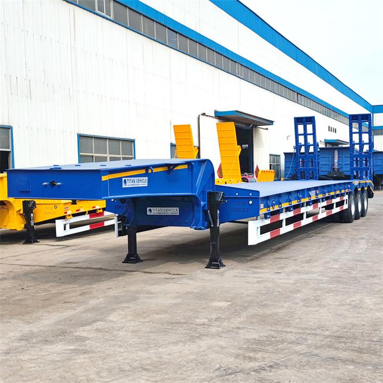 Tri Axle Lowbed Trailer