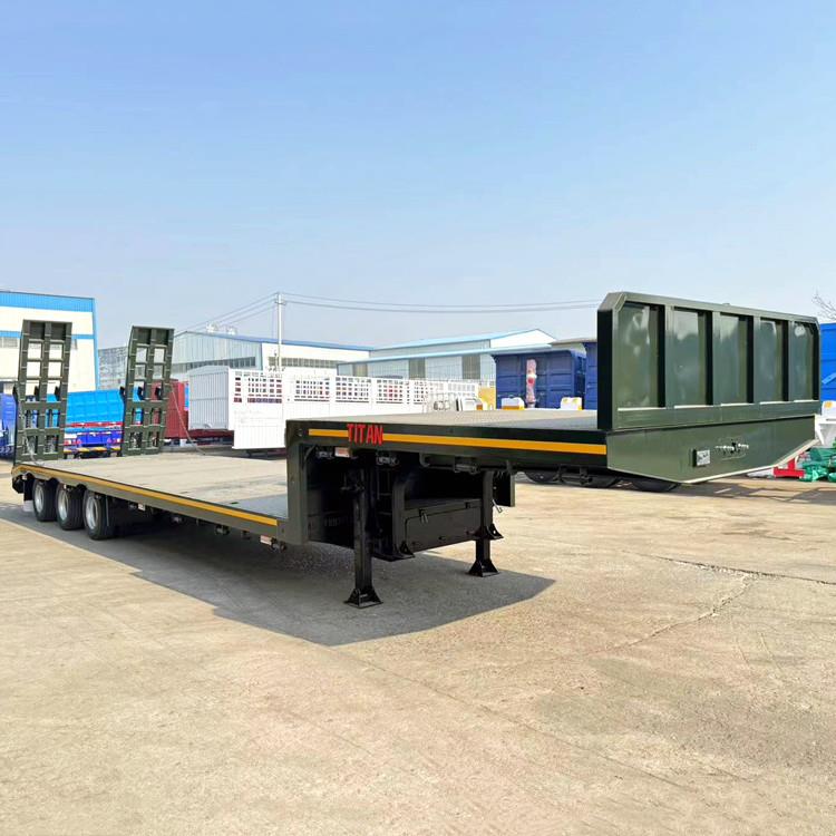 Tri Axle Drop Deck Trailer
