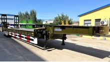 Tri Axle 60T Low Bed Semi Trailer