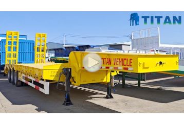 3 Axle Low Bed Trailer